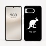 כיסוי בעיצוב אישי עם השם שלך לדגם - Google Pixel 8 5G בעיצוב קנגורו