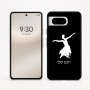 כיסוי בעיצוב אישי עם השם שלך לדגם - Google Pixel 8 5G בעיצוב בלרינה