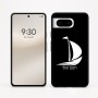 כיסוי בעיצוב אישי עם השם שלך לדגם - Google Pixel 8 5G בעיצוב סירה