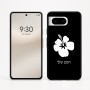 כיסוי בעיצוב אישי עם השם שלך לדגם - Google Pixel 8 5G בעיצוב פרח היביסקוס