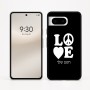 כיסוי בעיצוב אישי עם השם שלך לדגם - Google Pixel 8 5G בעיצוב אהבה