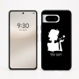 כיסוי בעיצוב אישי עם השם שלך לדגם - Google Pixel 8 5G בעיצוב אהבת נשים