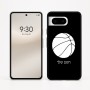 כיסוי בעיצוב אישי עם השם שלך לדגם - Google Pixel 8 5G בעיצוב כדורסל