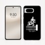 כיסוי בעיצוב אישי עם השם שלך לדגם - Google Pixel 8 5G בעיצוב רוכב סוסים