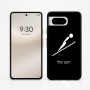 כיסוי בעיצוב אישי עם השם שלך לדגם - Google Pixel 8 5G בעיצוב קפיצת סקי אולימפית