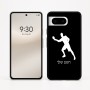 כיסוי בעיצוב אישי עם השם שלך לדגם - Google Pixel 8 5G בעיצוב שחקן פינג פונג
