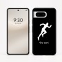 כיסוי בעיצוב אישי עם השם שלך לדגם - Google Pixel 8 5G בעיצוב רץ