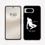 כיסוי בעיצוב אישי עם השם שלך לדגם - Google Pixel 8 5G בעיצוב סקי