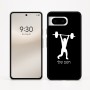 כיסוי בעיצוב אישי עם השם שלך לדגם - Google Pixel 8 5G בעיצוב הרמת משקולות