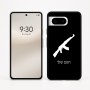 כיסוי בעיצוב אישי עם השם שלך לדגם - Google Pixel 8 5G בעיצוב אק 47