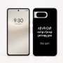 כיסוי בעיצוב אישי עם השם שלך לדגם - Google Pixel 8 5G בעיצוב האלפבית היווני