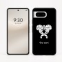 כיסוי בעיצוב אישי עם השם שלך לדגם - Google Pixel 8 5G בעיצוב פרחי קרן