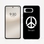 כיסוי בעיצוב אישי עם השם שלך לדגם - Google Pixel 8 5G בעיצוב סמל השלום