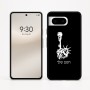 כיסוי בעיצוב אישי עם השם שלך לדגם - Google Pixel 8 5G בעיצוב פסל החירות