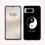 כיסוי בעיצוב אישי עם השם שלך לדגם - Google Pixel 8 5G בעיצוב סמל יינג יאנג