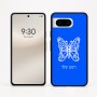 כיסוי בעיצוב אישי עם השם שלך לדגם - Google Pixel 8 5G בעיצוב פרפר