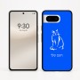 כיסוי בעיצוב אישי עם השם שלך לדגם - Google Pixel 8 5G בעיצוב חתול