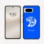 כיסוי בעיצוב אישי עם השם שלך לדגם - Google Pixel 8 5G בעיצוב ראש נשר