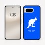 כיסוי בעיצוב אישי עם השם שלך לדגם - Google Pixel 8 5G בעיצוב קנגורו