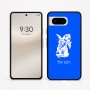 כיסוי בעיצוב אישי עם השם שלך לדגם - Google Pixel 8 5G בעיצוב ארנב מחזיק גזר