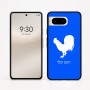 כיסוי בעיצוב אישי עם השם שלך לדגם - Google Pixel 8 5G בעיצוב תרנגול