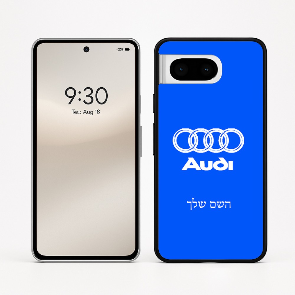 כיסוי בעיצוב אישי עם השם שלך לדגם - Google Pixel 8 5G בעיצוב אאודי