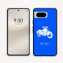 כיסוי בעיצוב אישי עם השם שלך לדגם - Google Pixel 8 5G בעיצוב הארלי-דיווידסון