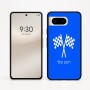 כיסוי בעיצוב אישי עם השם שלך לדגם - Google Pixel 8 5G בעיצוב דגל המירוץ