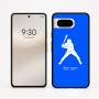 כיסוי בעיצוב אישי עם השם שלך לדגם - Google Pixel 8 5G בעיצוב שחקן בייסבול
