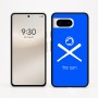 כיסוי בעיצוב אישי עם השם שלך לדגם - Google Pixel 8 5G בעיצוב כדור בסיס