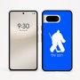 כיסוי בעיצוב אישי עם השם שלך לדגם - Google Pixel 8 5G בעיצוב הוקי שוערים