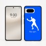 כיסוי בעיצוב אישי עם השם שלך לדגם - Google Pixel 8 5G בעיצוב שחקן פינג פונג