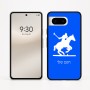 כיסוי בעיצוב אישי עם השם שלך לדגם - Google Pixel 8 5G בעיצוב שחקן פולו - סוס