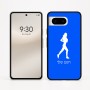 כיסוי בעיצוב אישי עם השם שלך לדגם - Google Pixel 8 5G בעיצוב רץ רץ אישה