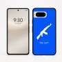 כיסוי בעיצוב אישי עם השם שלך לדגם - Google Pixel 8 5G בעיצוב אק 47