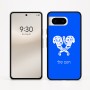 כיסוי בעיצוב אישי עם השם שלך לדגם - Google Pixel 8 5G בעיצוב פרחי קרן