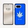 כיסוי בעיצוב אישי עם השם שלך לדגם - Google Pixel 8 5G בעיצוב עלה מריחואנה - גראס