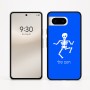 כיסוי בעיצוב אישי עם השם שלך לדגם - Google Pixel 8 5G בעיצוב סקלטון