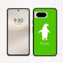כיסוי בעיצוב אישי עם השם שלך לדגם - Google Pixel 8 5G בעיצוב פינגווין