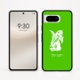 כיסוי בעיצוב אישי עם השם שלך לדגם - Google Pixel 8 5G בעיצוב ארנב מחזיק גזר