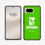 כיסוי בעיצוב אישי עם השם שלך לדגם - Google Pixel 8 5G בעיצוב אוהבת את החבר שלי