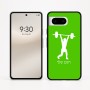 כיסוי בעיצוב אישי עם השם שלך לדגם - Google Pixel 8 5G בעיצוב הרמת משקולות