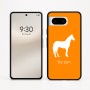 כיסוי בעיצוב אישי עם השם שלך לדגם - Google Pixel 8 5G בעיצוב סוס