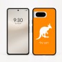 כיסוי בעיצוב אישי עם השם שלך לדגם - Google Pixel 8 5G בעיצוב קנגורו