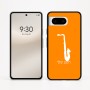 כיסוי בעיצוב אישי עם השם שלך לדגם - Google Pixel 8 5G בעיצוב סקסופון