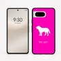 כיסוי בעיצוב אישי עם השם שלך לדגם - Google Pixel 8 5G בעיצוב כלב