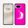 כיסוי בעיצוב אישי עם השם שלך לדגם - Google Pixel 8 5G בעיצוב סירה