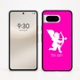 כיסוי בעיצוב אישי עם השם שלך לדגם - Google Pixel 8 5G בעיצוב קופידון