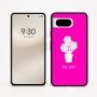 כיסוי בעיצוב אישי עם השם שלך לדגם - Google Pixel 8 5G בעיצוב פרח