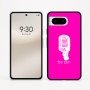 כיסוי בעיצוב אישי עם השם שלך לדגם - Google Pixel 8 5G בעיצוב מיקרופון